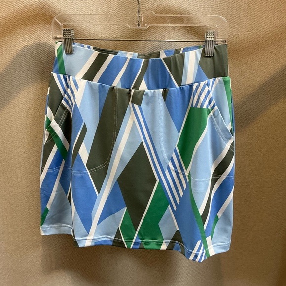 Daily Sports Fusion Stripe Skort Blue - Picture 1 of 6